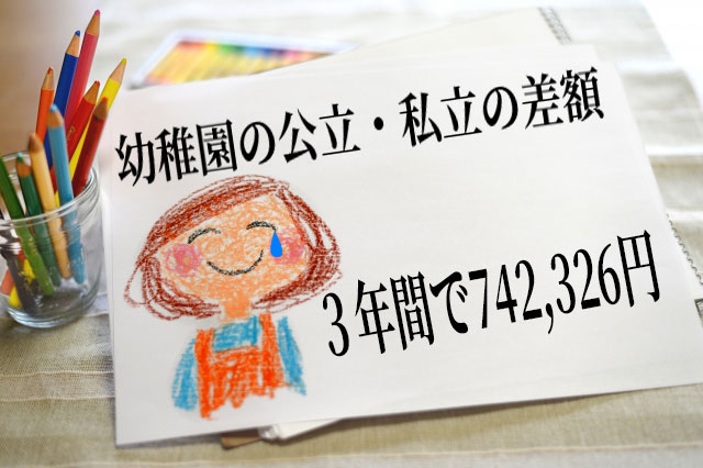 【幼稚園編】公立と私立の教育費はいくら